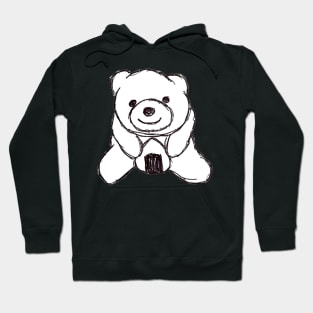 Onigiri Smiley Bear Hoodie